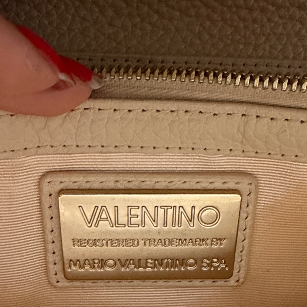 Valentino By Mario Valentino Tan Leather Wallet - Picture 8 of 8